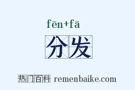 分发是什么意思的图片